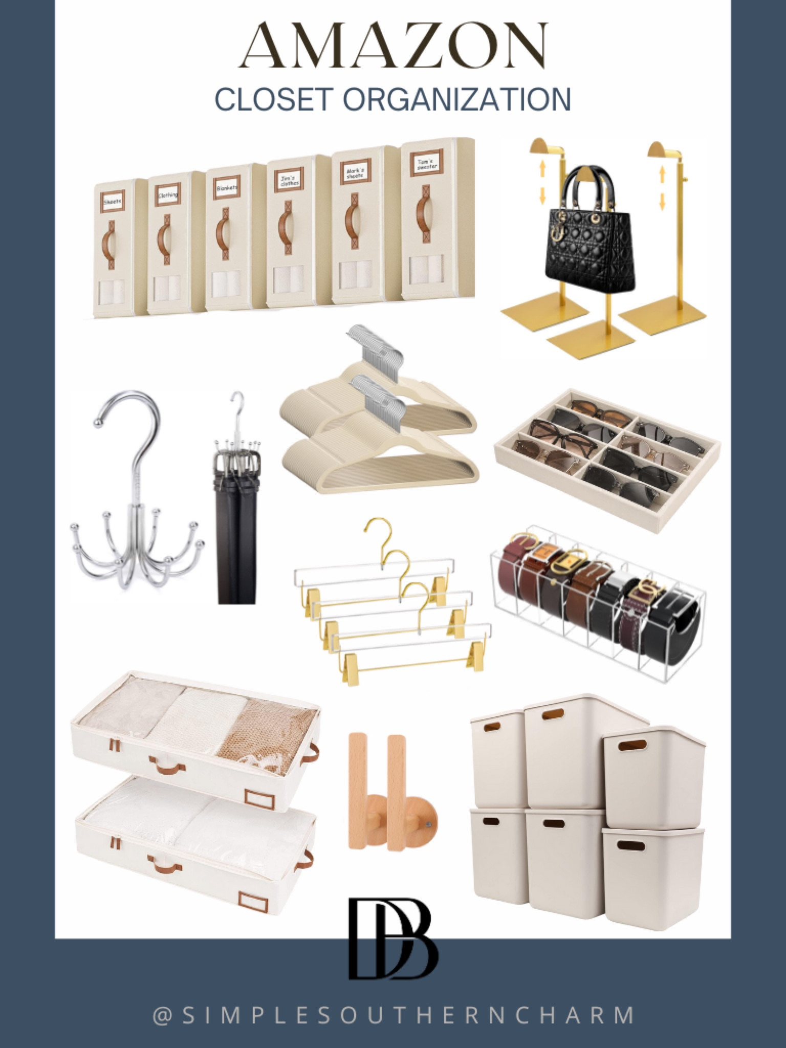 Get your closet in order with these amazing finds from Amazon!#Closet #Organization #AmazonFinds #Decluttering #HomeImprovement #HomeFinds



#LTKhome