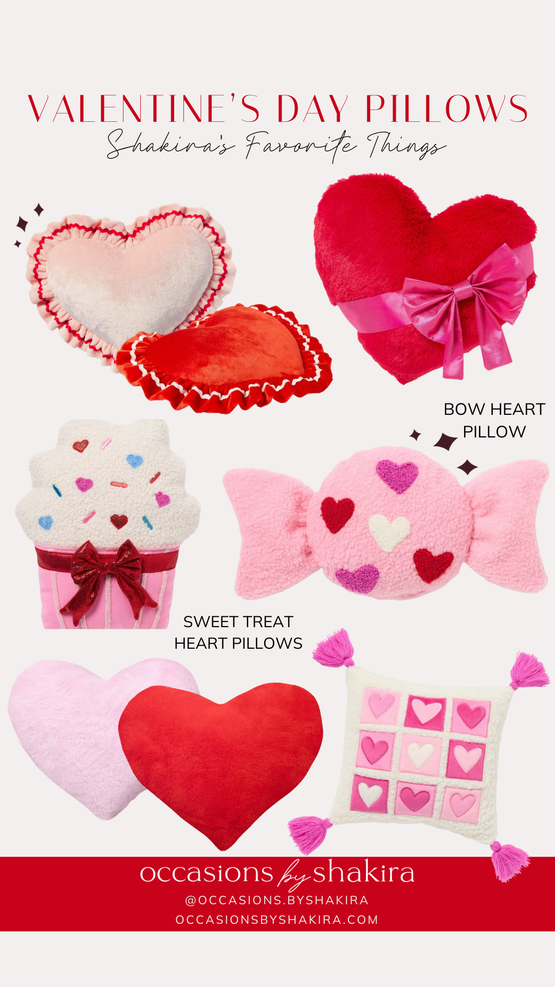 Cozy Valentine's Day pillows  

 

#LTKSeasonal #LTKHome #LTKKids