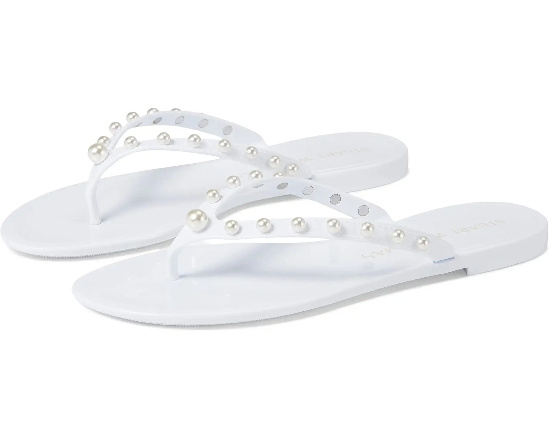 Stuart Weitzman Goldie Jelly Flip-Flop | Zappos
