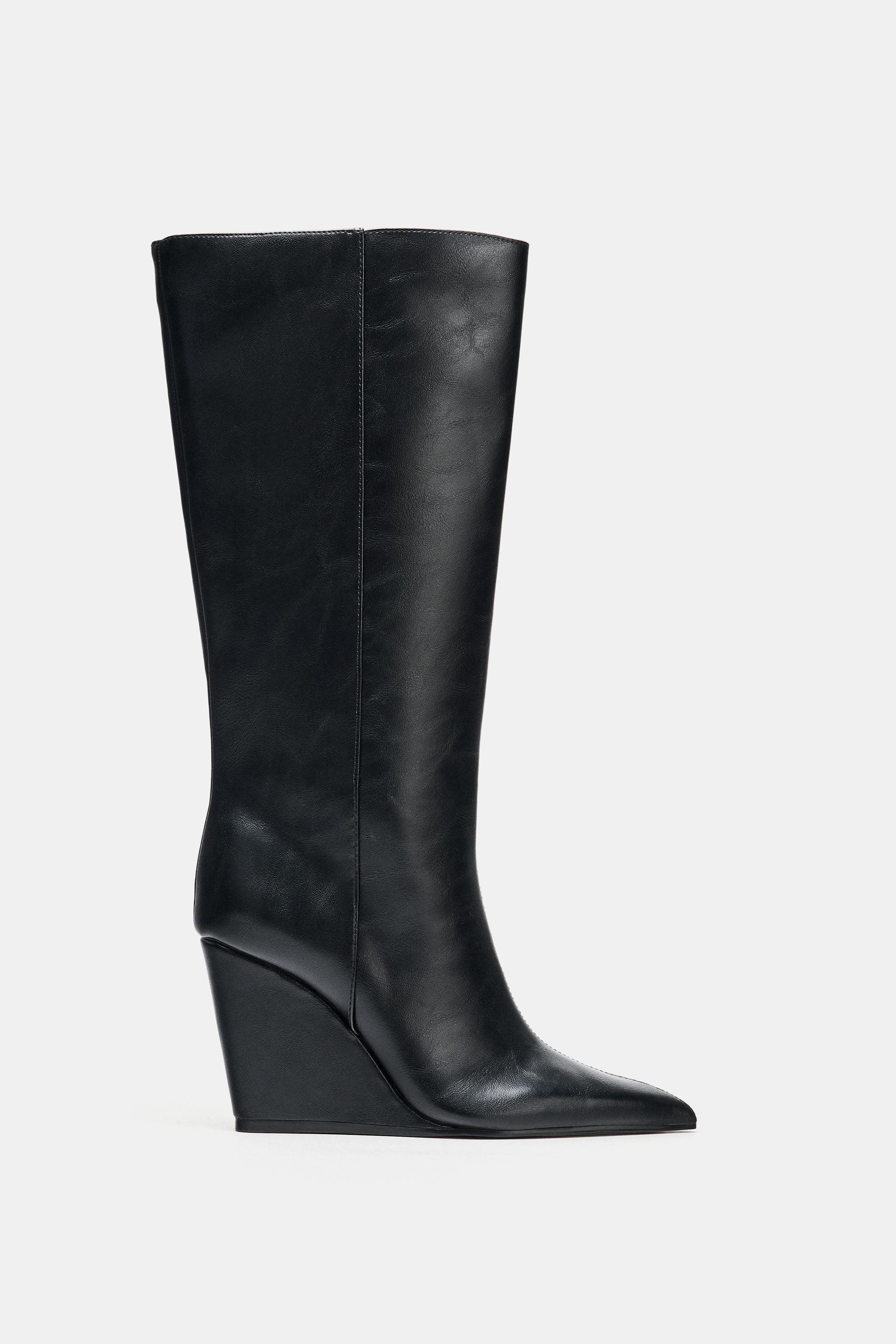 WEDGE HEEL BOOTS | Zara US