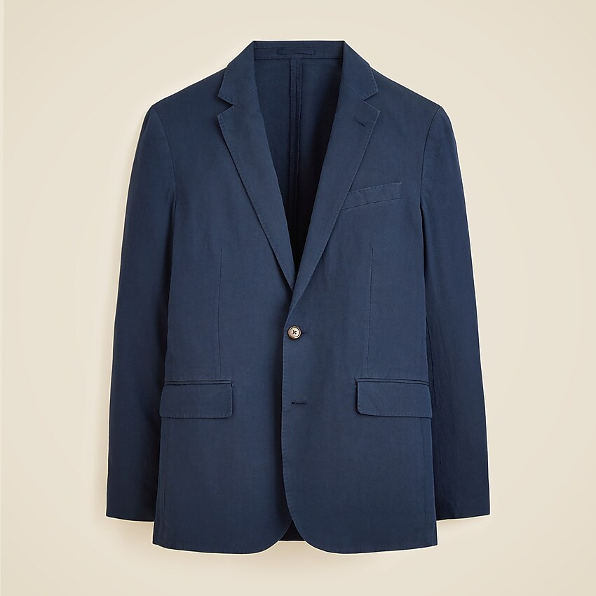 Ludlow Slim-fit unstructured suit jacket in Irish cotton-linen | J. Crew US