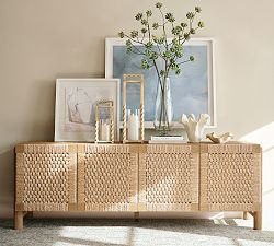 Bolinas Woven Buffet (75") | Pottery Barn (US)