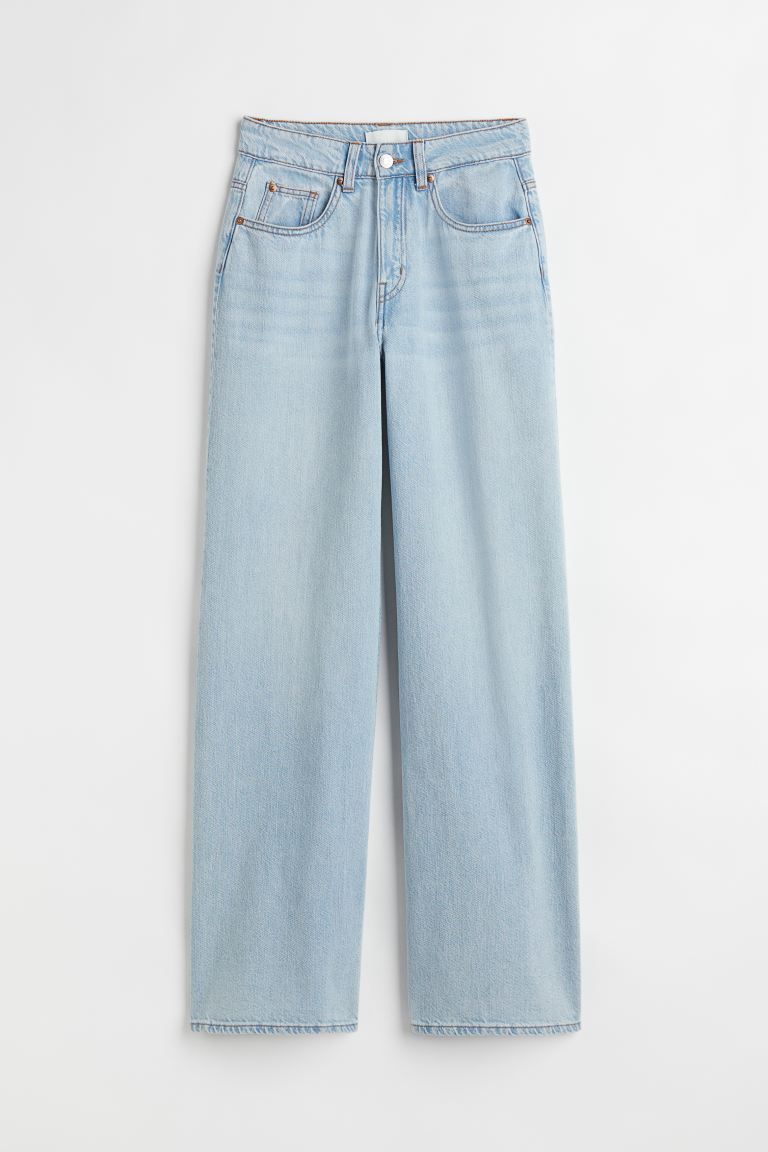 Wide High Jeans | H&M (UK, MY, IN, SG, PH, TW, HK)