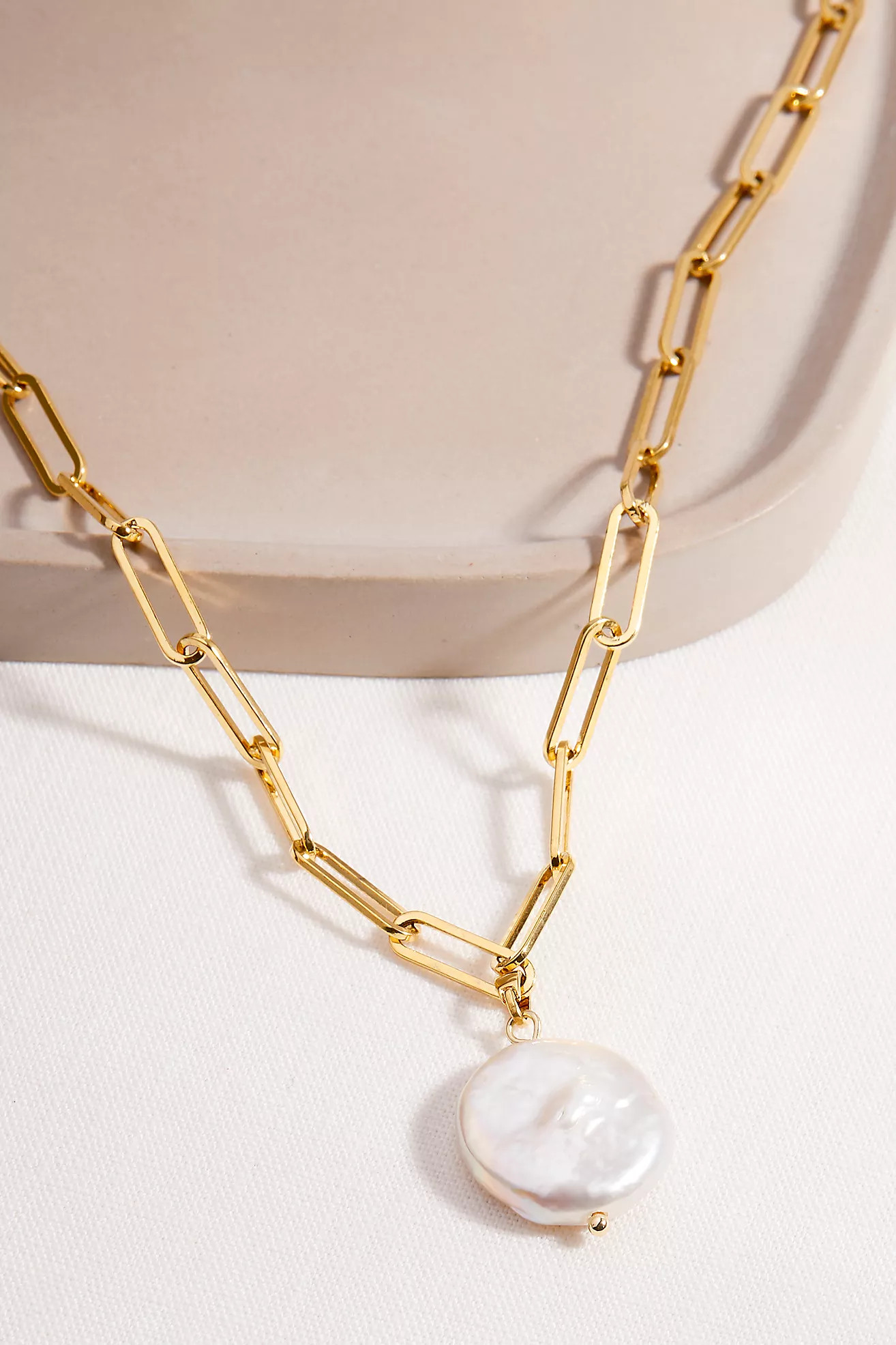 Brook & York Mother of Pearl Pendant Necklace | Anthropologie (US)