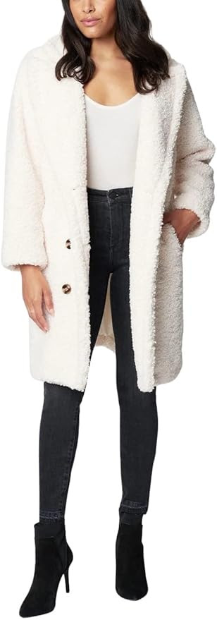 [BLANKNYC] womens Luxury Clothing Sherpa Jacket, Comfortable & Stylish Coat | Amazon (US)