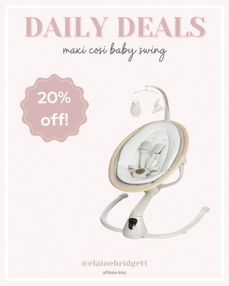Maxi cosi baby swing on sale!!

Baby swing, newborn baby must haves, aesthetic baby finds, aesthetic home, neutral baby swing, best baby swing, best baby products, Amazon daily deals

#LTKbaby #LTKsalealert #LTKbump