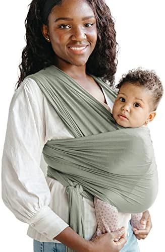 Solly Baby Wrap | Ivy | Baby Carrier | Luxury Newborn Carrier, Baby Holder, Baby Wraps, Baby Slin... | Amazon (US)