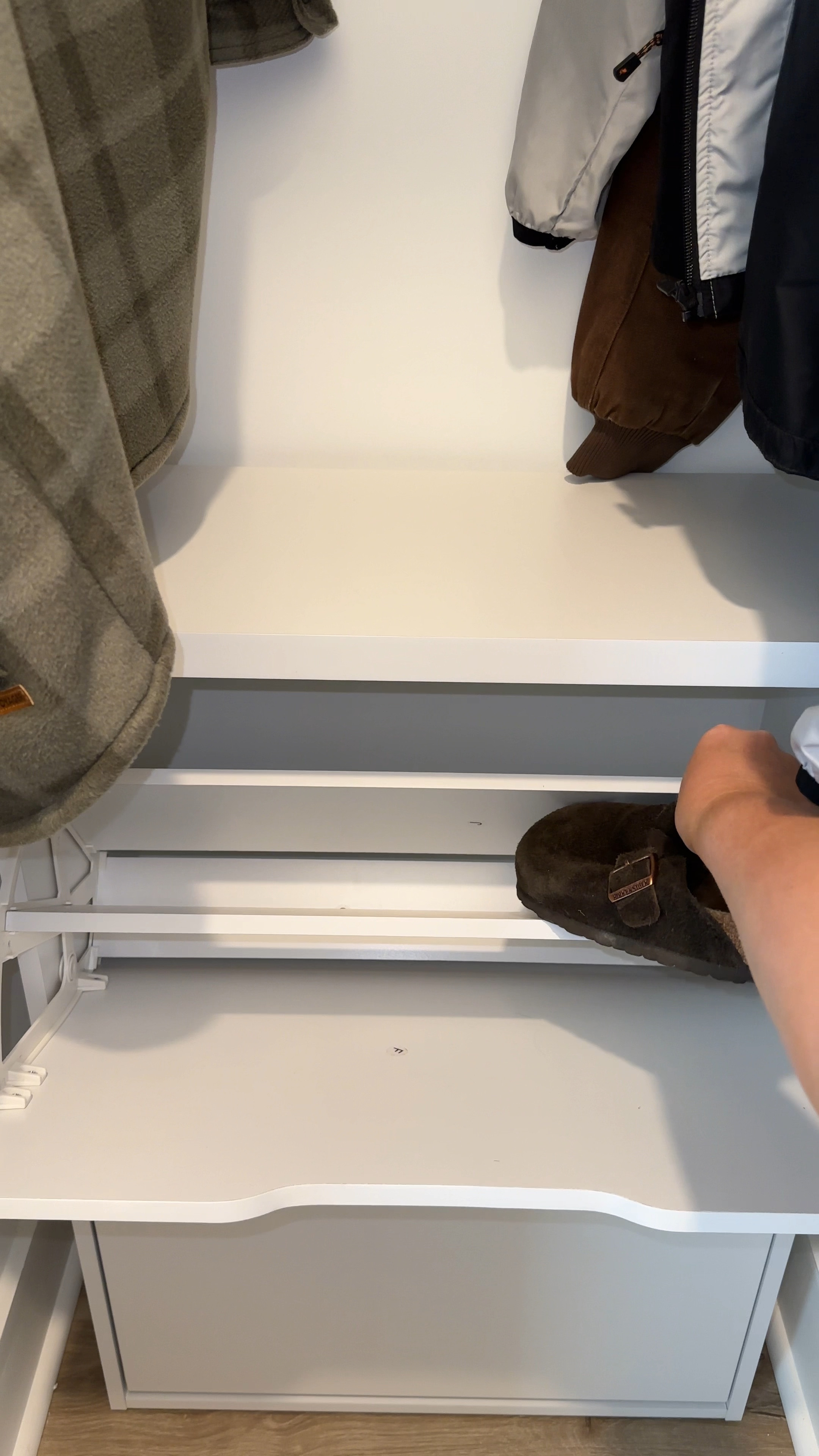 Shoes organizer from target! #targetfinds #targetorganization #organize #targett

#LTKVideo #LTKfindsunder100 #LTKhome