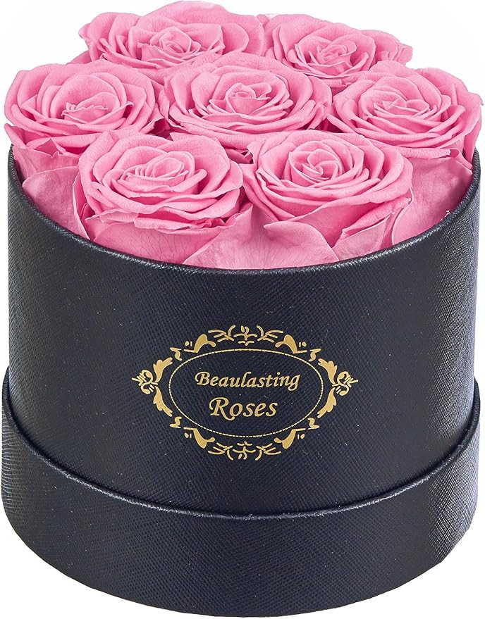 Beaulasting Long Lasting Preserved Roses in a Box Last a Year Forever Flowers for Her Mom Wife An... | Amazon (US)