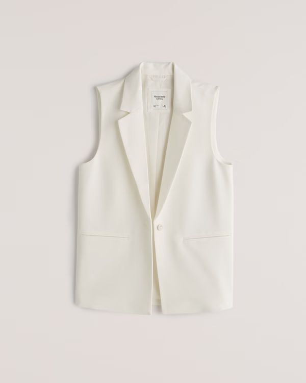 Women's Blazer Vest | Women's Coats & Jackets | Abercrombie.com | Abercrombie & Fitch (US)