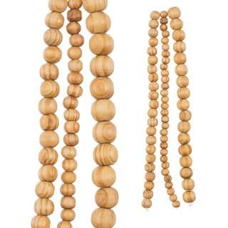 Natural Wooden Round Beads by Bead Landing™ | Michaels Stores