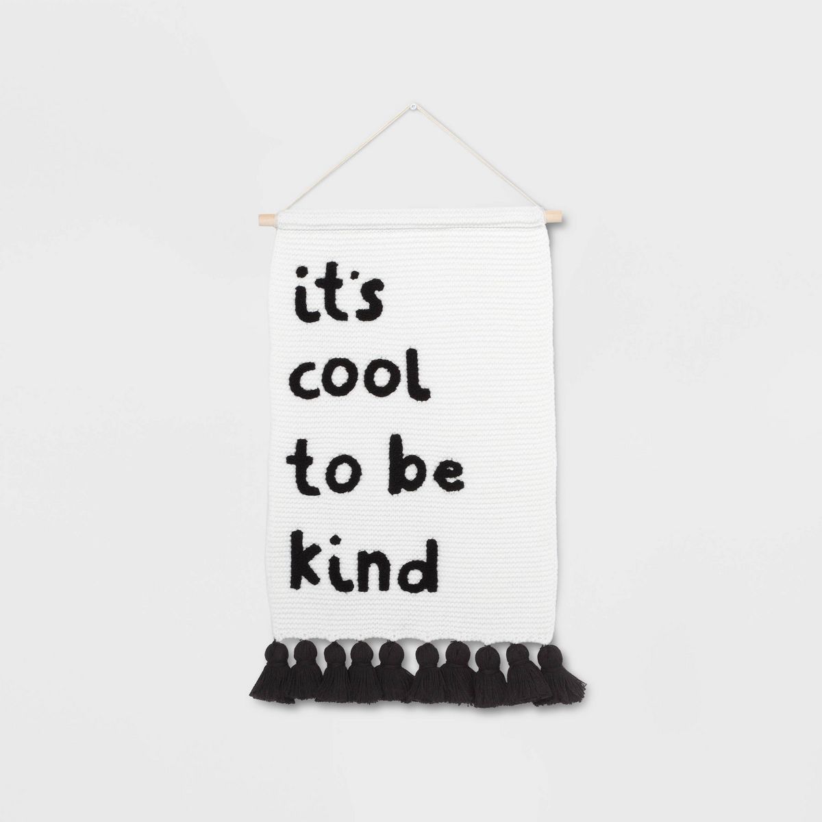 It's Cool to be Kind Hanging Kids' Knit Banner - Pillowfort™ | Target