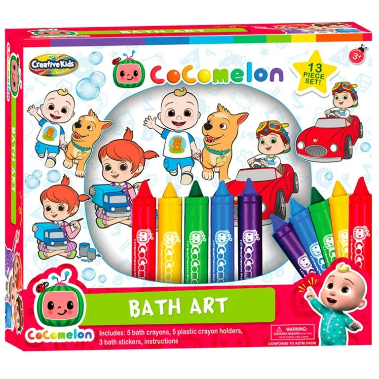 Creative Kids Cocomelon Bath Art Set | Walmart (US)
