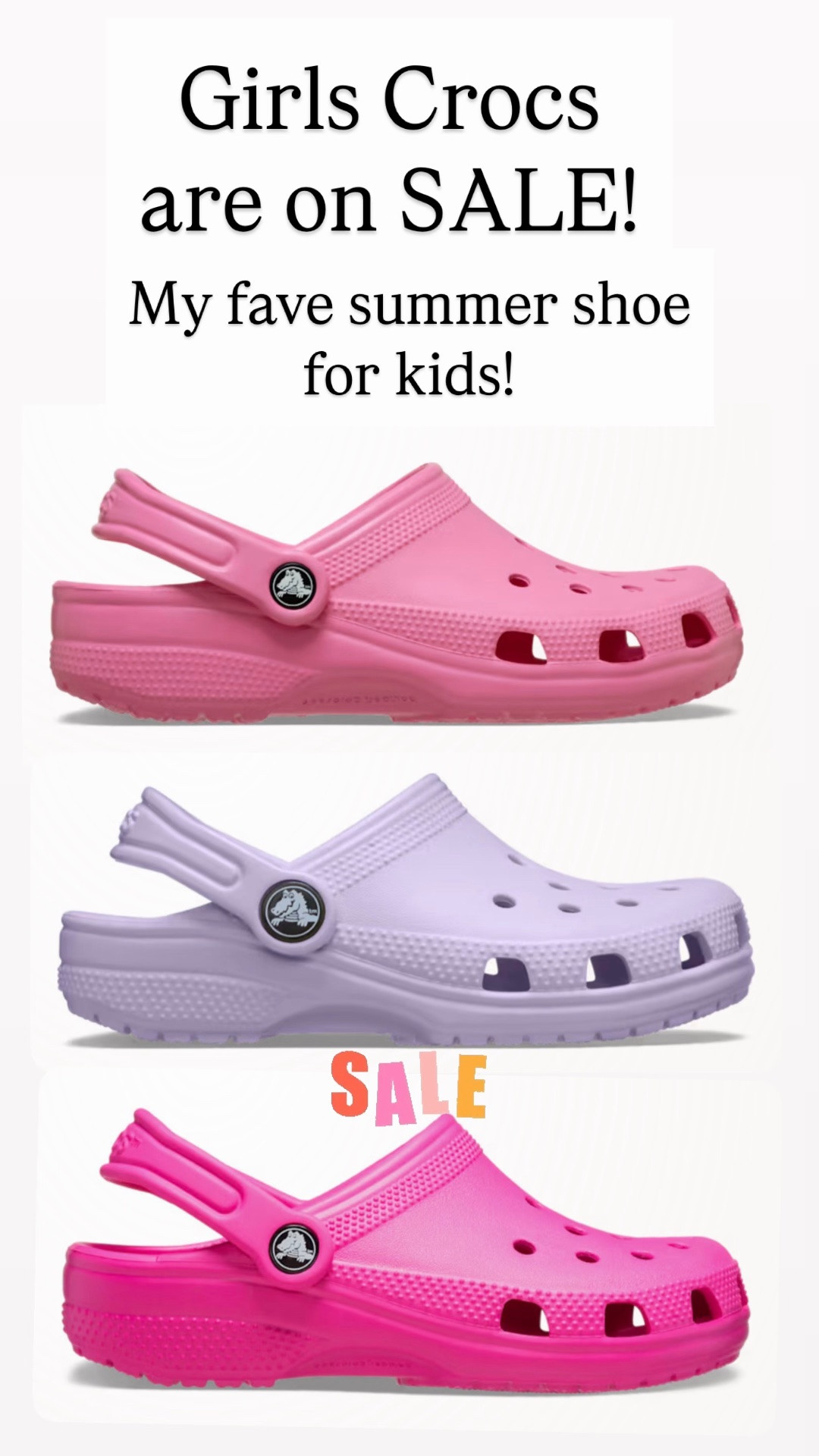 Girls crocs are on sale

#LTKSaleAlert #LTKKids