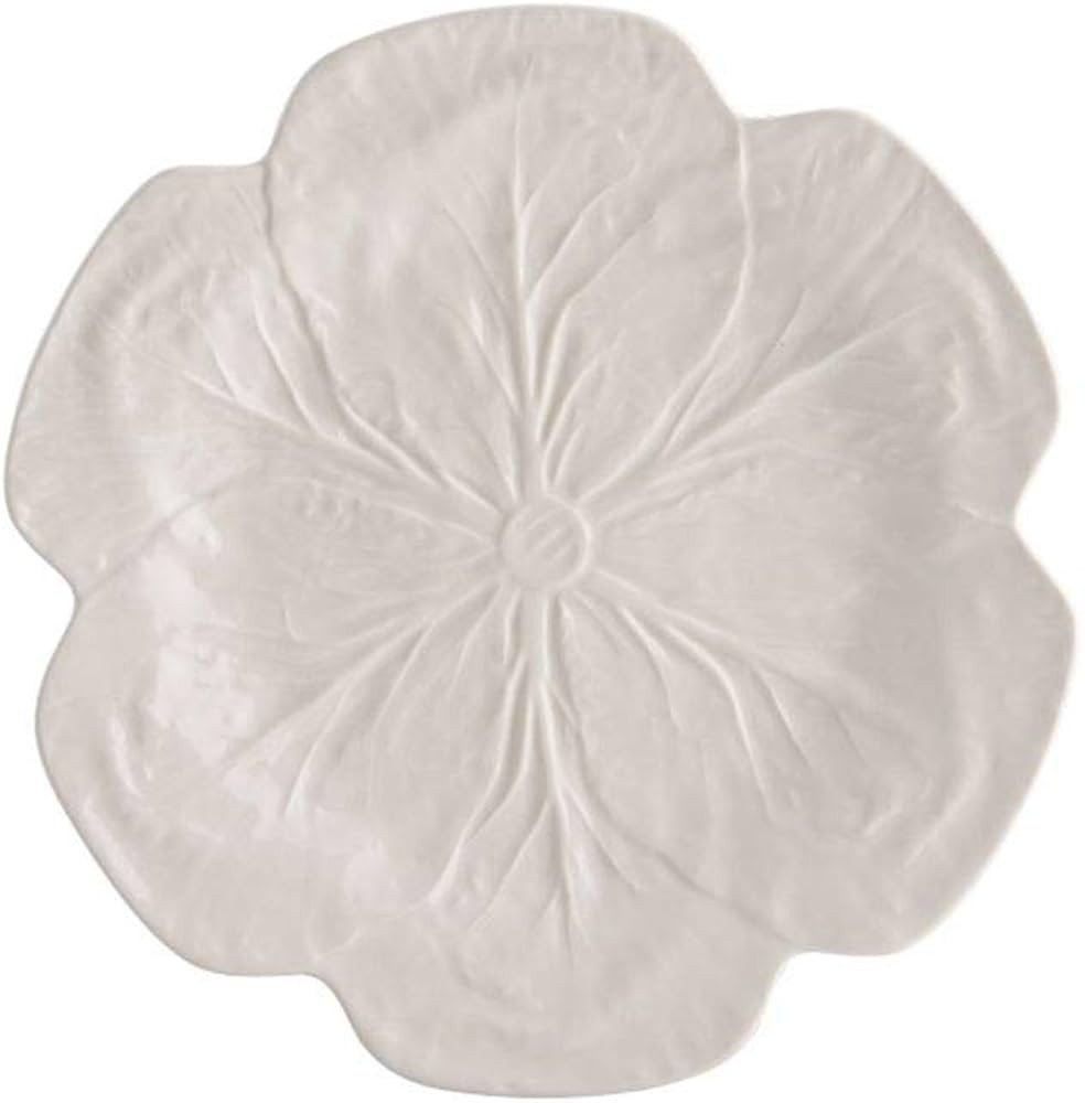 Bordallo Pinheiro Beige Cabbage Dinner Plate, Set of 4 | Amazon (US)