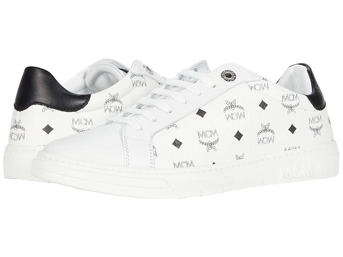 MCM Terrain Derby Sneaker (White) Women's Shoes | Zappos