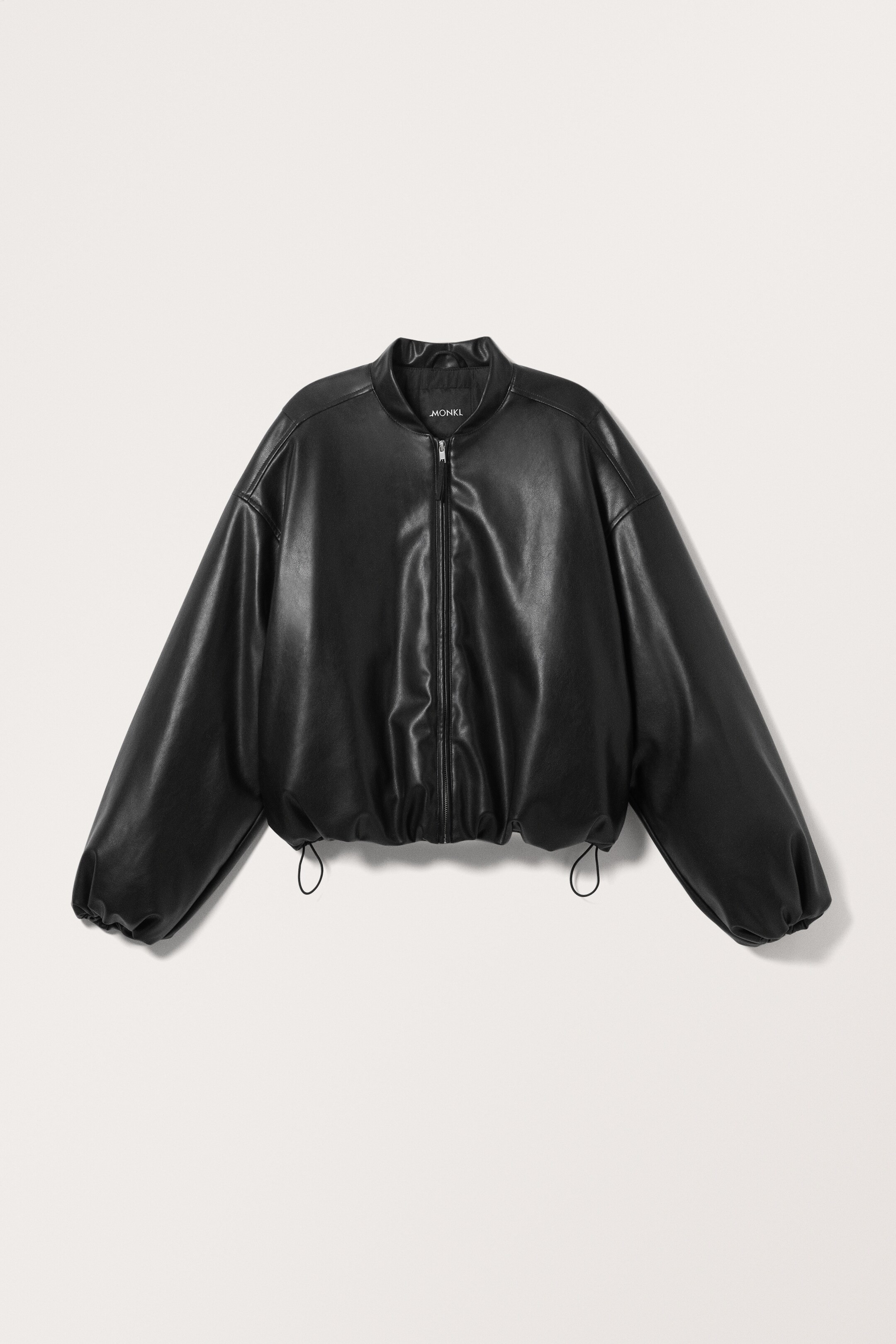 Faux Leather Bomber Jacket | H&M (UK, MY, IN, SG, PH, TW, HK)