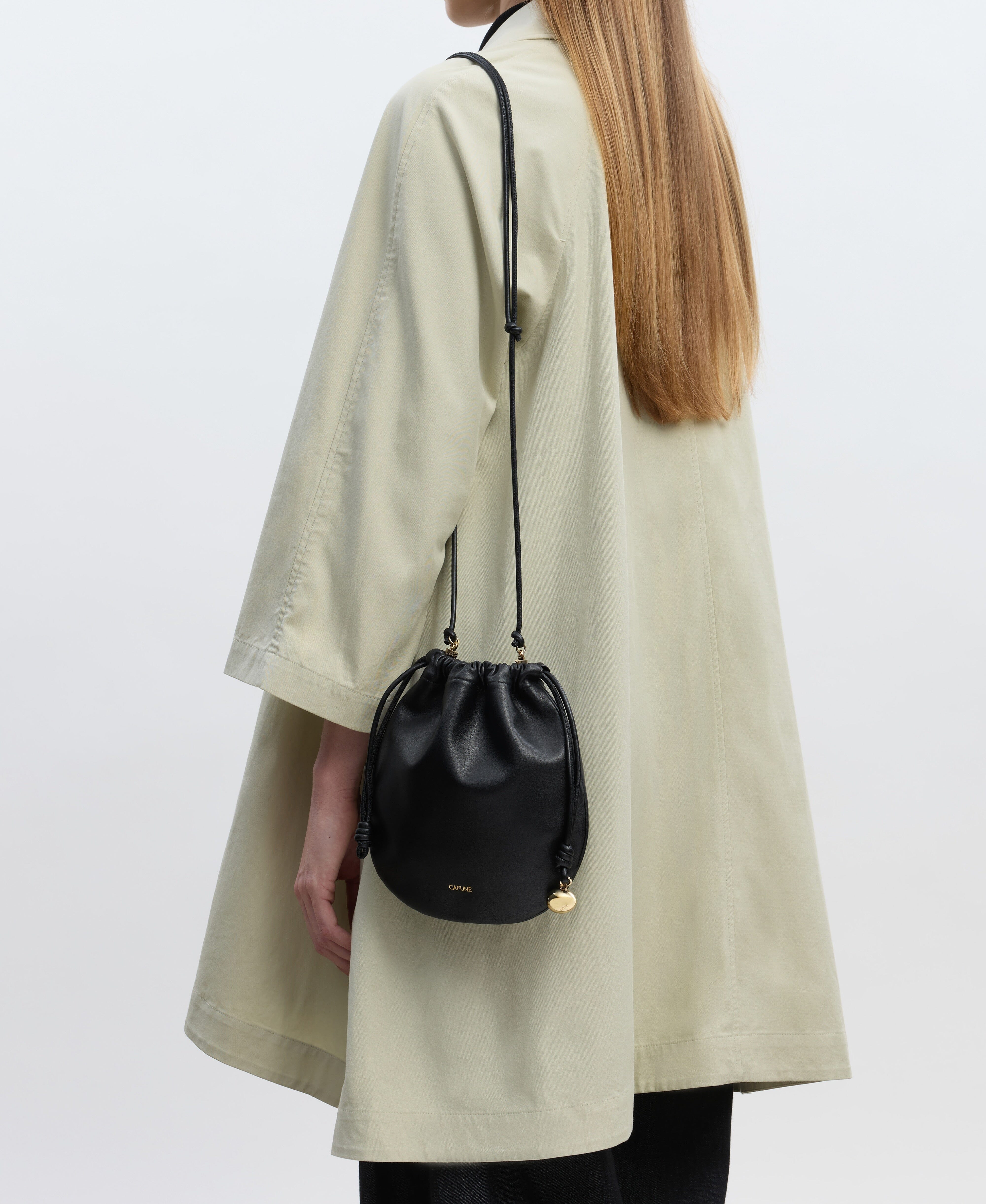 Cafuné - Small Lune Crossbody - Black | Cafune limited