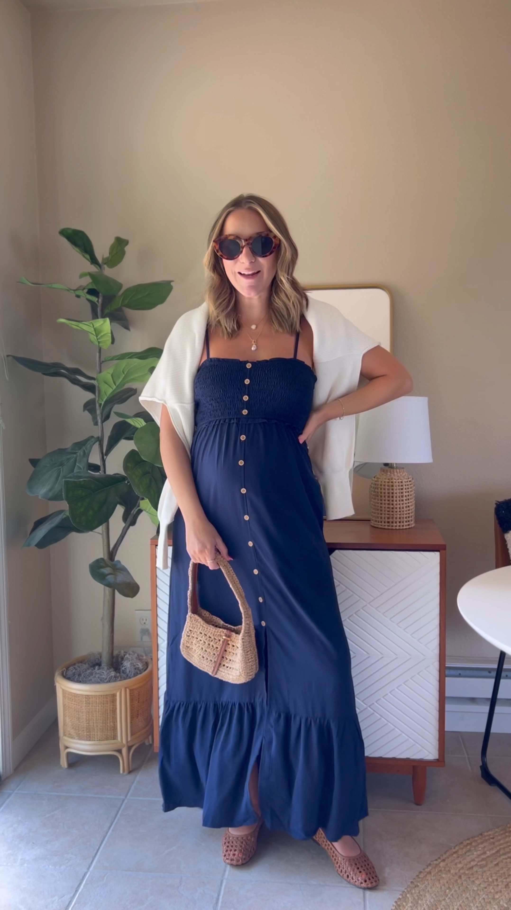 Bump friendly Amazon outfit🤰🏼 this dress is so cute and comfortable! A great summer to fall transition outfit. Wearing a small dress 


#LTKStyleTip #LTKBump