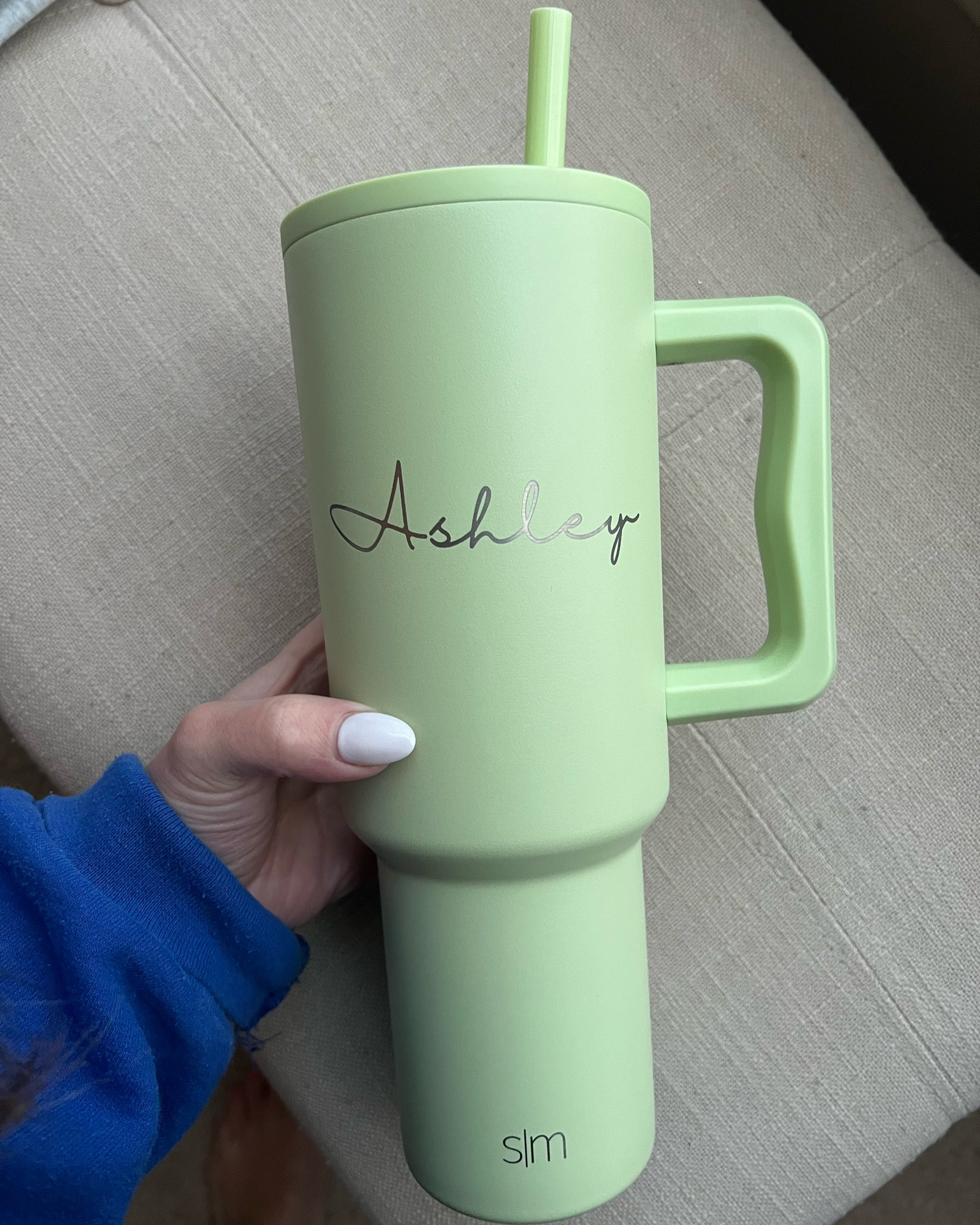 Obsessed with my personalized bottle. I have been team Stanley but really loving this brand. Minimal if any spills and there are so many colors! 

#LTKtravel #LTKfitness #LTKGiftGuide