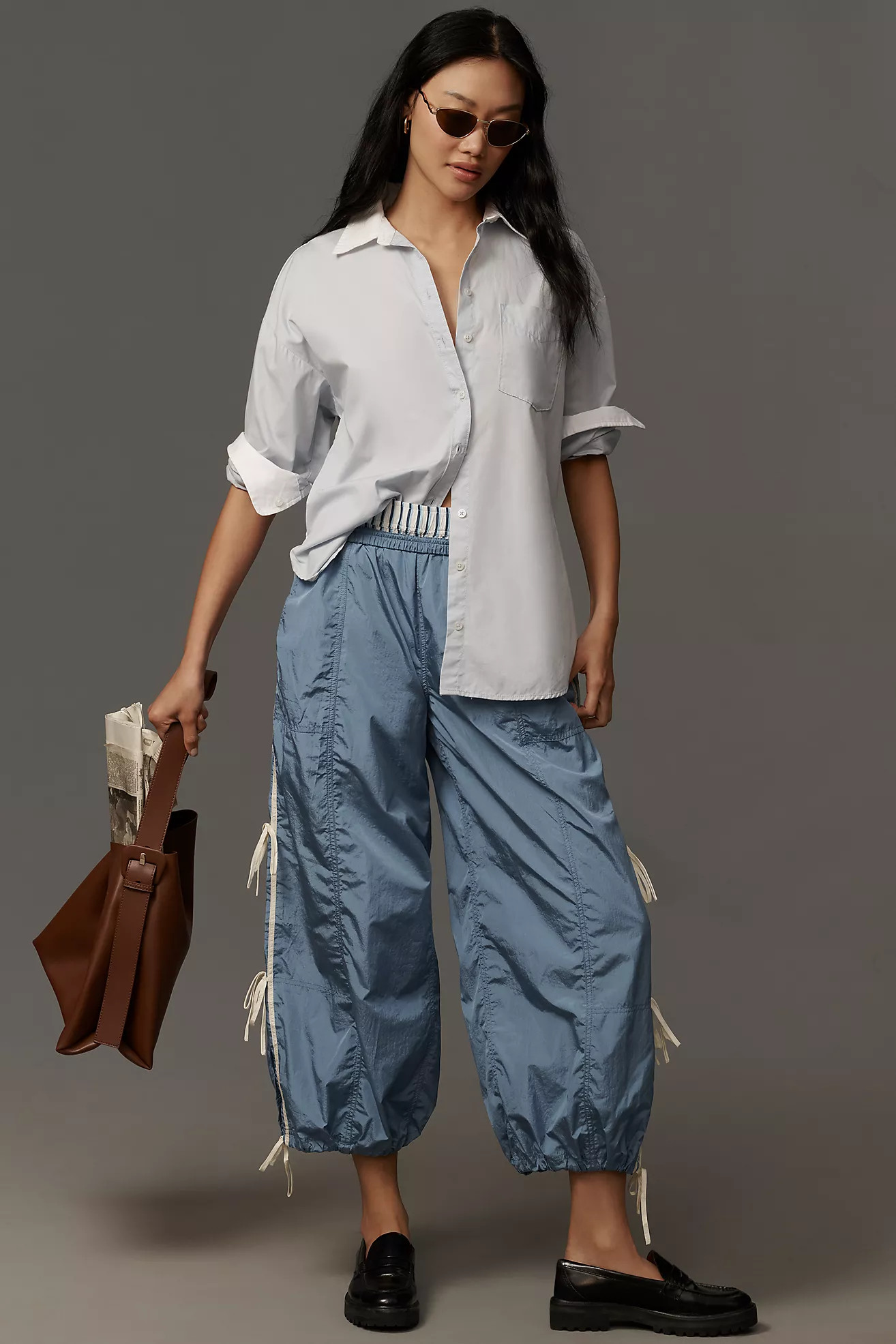 Daily Practice by Anthropologie Full Twist Pants | Anthropologie (US)