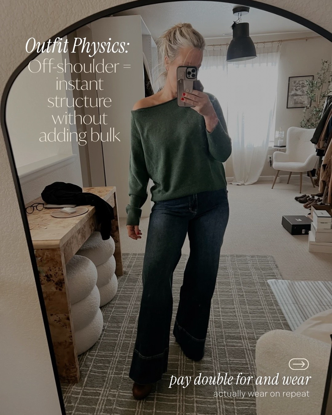  ✨Tap the bell, save and ❤️ for over 40 fashion, midlife style, midsize fashion and luxury looks for less. 

Outfit Physics means your clothes create the shape, not your body.

These are the 16 spring pieces I would pay double for
because they truly do the work for you.

They skim, lift, and balance in all the right places
and they make getting dressed feel so much easier
especially if your body has changed in midlife or you’re dealing with a hormonal belly

No squeezing
No hiding
Just thoughtfully built outfits that actually flatter

Comment COMFY and I’ll send you all the details 🤍
Save this for the next time nothing feels right in your closet
Share it with a friend who’s been feeling the same way
And follow along for more Outfit Physics and anti pooch style that actually works

👑"Helping you look good, feel good!" - Lindsey Denver


Follow my LTK @Over40andmidlife on the @shop.LTK app to view this post and get my exclusive app-only content!

#liketkit #LTKMidsize #LTKOver40 #LTKPlusSize
@shop.ltk
https://liketk.it/67GVy