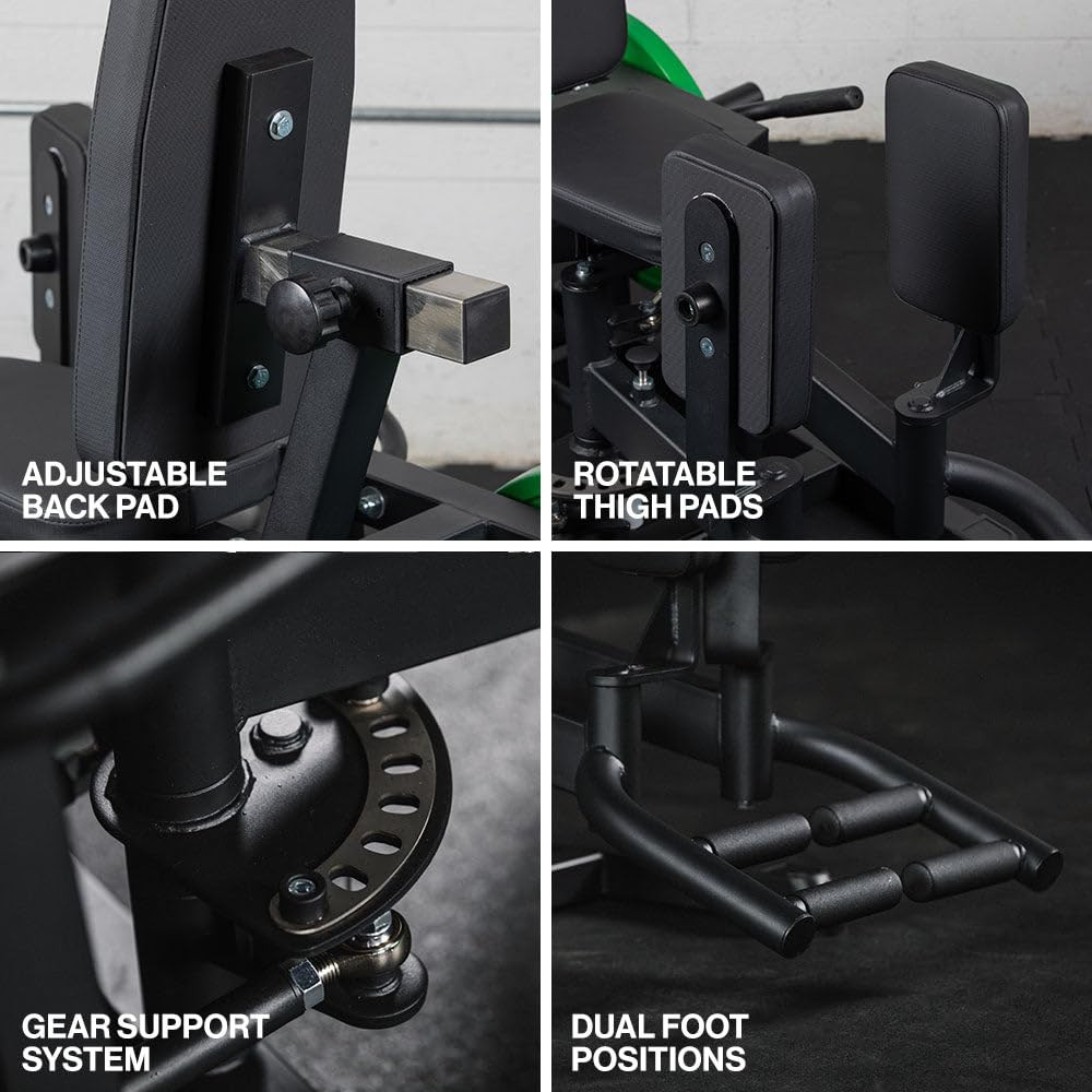 Titan Fitness Plate-Loaded Hip Abductor and Adductor Exercise Machine, Rated 250 LB, Combo Inner/... | Amazon (US)