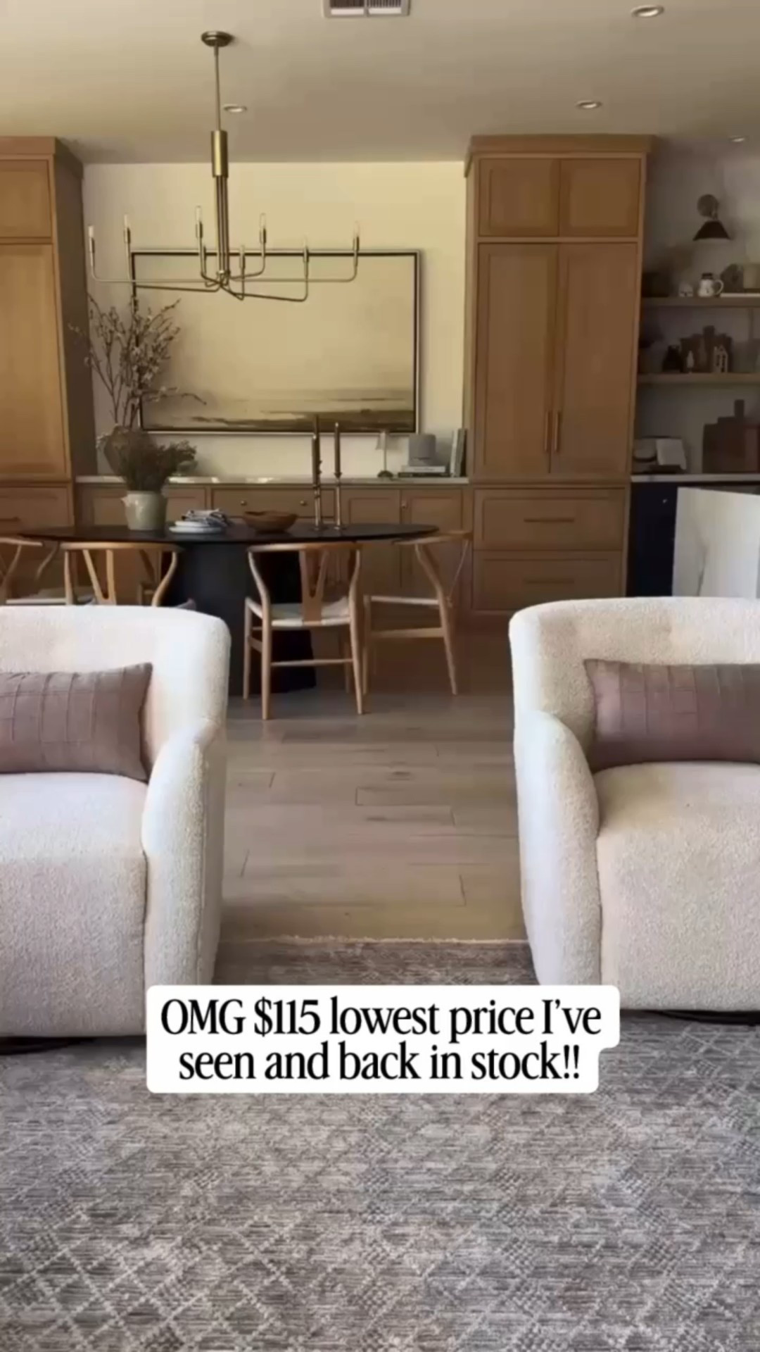 This is the lowest price I’ve seen on the side table. Looks so high-end and goes in and out of stock so often. Get it while you can! So many items on sale for Black Friday

Swivel chair, dining room, design, living room, design, black, oval, dining table, wishbone chairs, kitchen, design, end table

#LTKSaleAlert #LTKHome