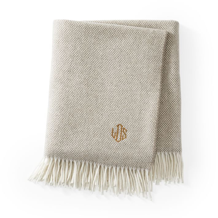 Italian Cashmere Throw | Mark and Graham