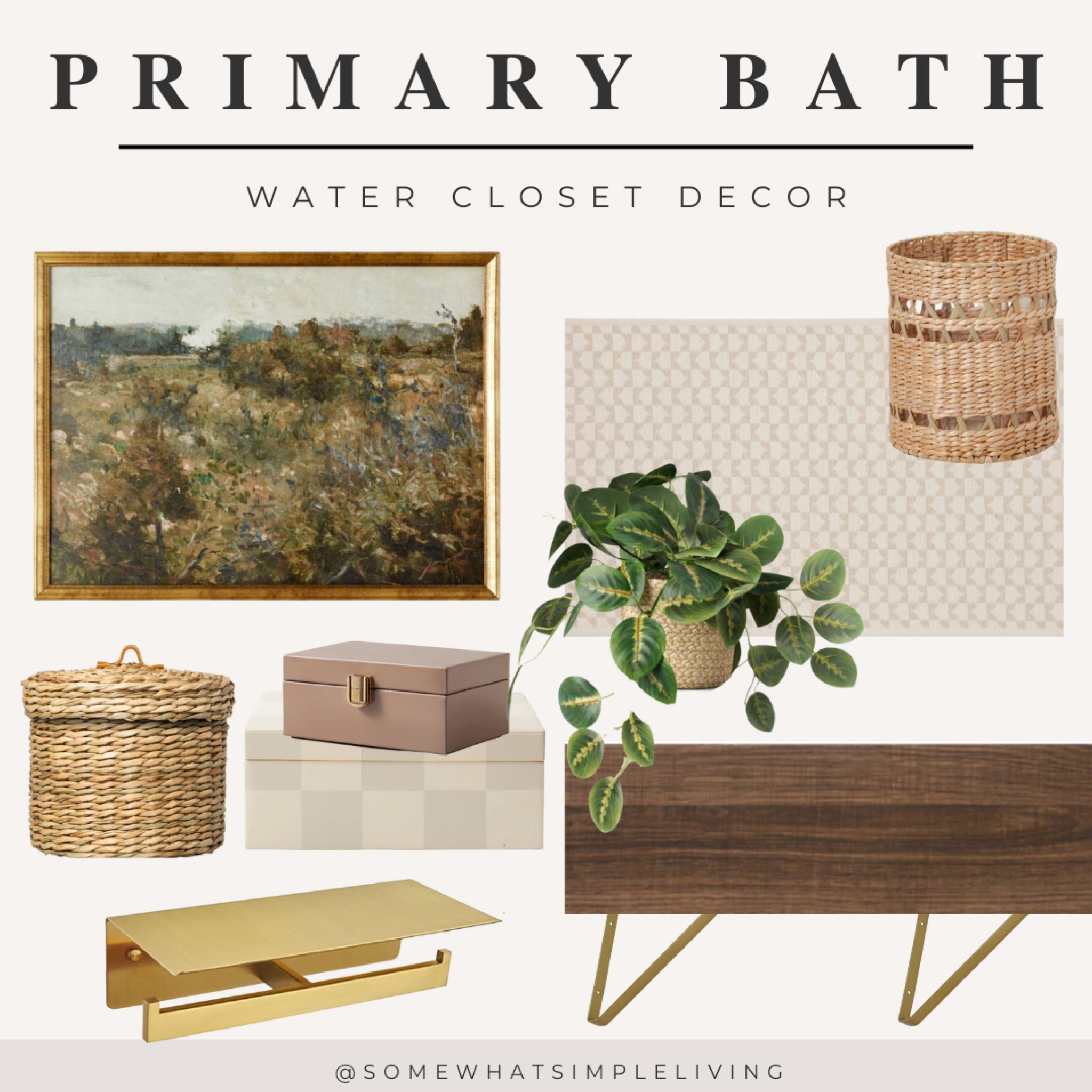 Primary Bathroom 1-Day Makeover 

#LTKunder50 #LTKhome #LTKstyletip