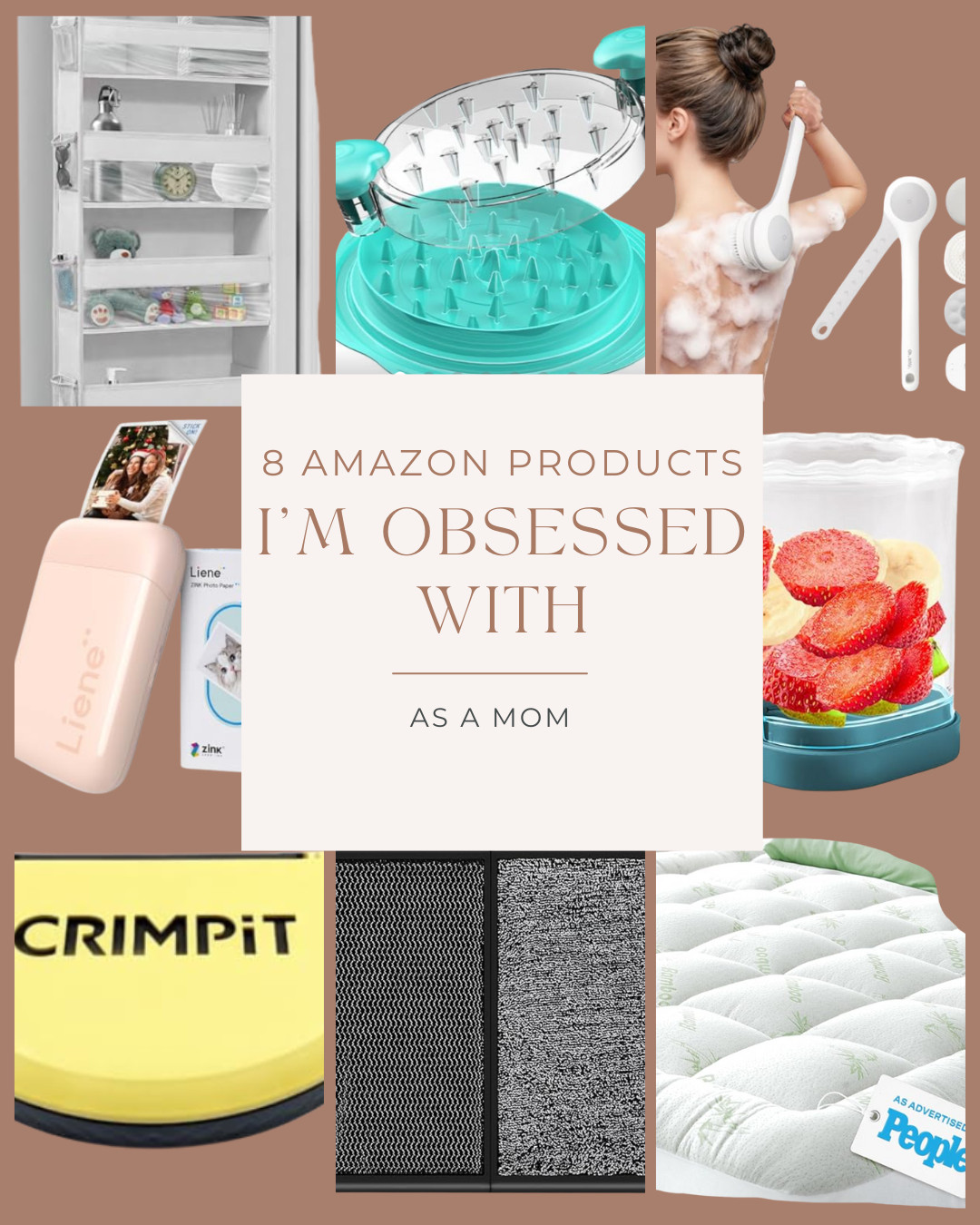 8 Amazon finds I didn’t know I needed but now I’m fully obsessed 👏
Tried. Tested. Mom-life approved.
You’ll want every single one. 

 #LTKmomlife #LTKHome