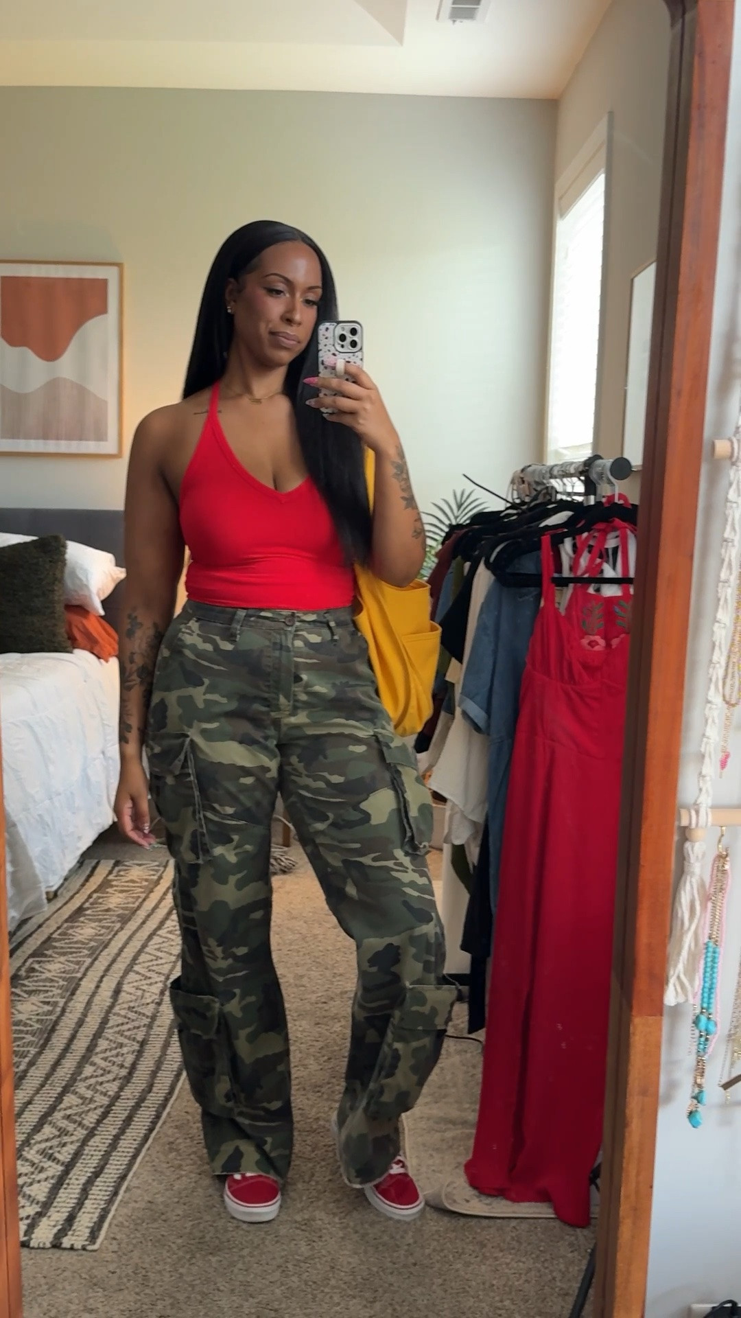Juneteenth Outfit Idea

My camo pants are from fashion nova so I can’t link them. They are the level up camo cargo pants. I have an XL but the waist had been taken in and I let out the hem for more length.

#LTKgrwm #LTKootd #LTKTall