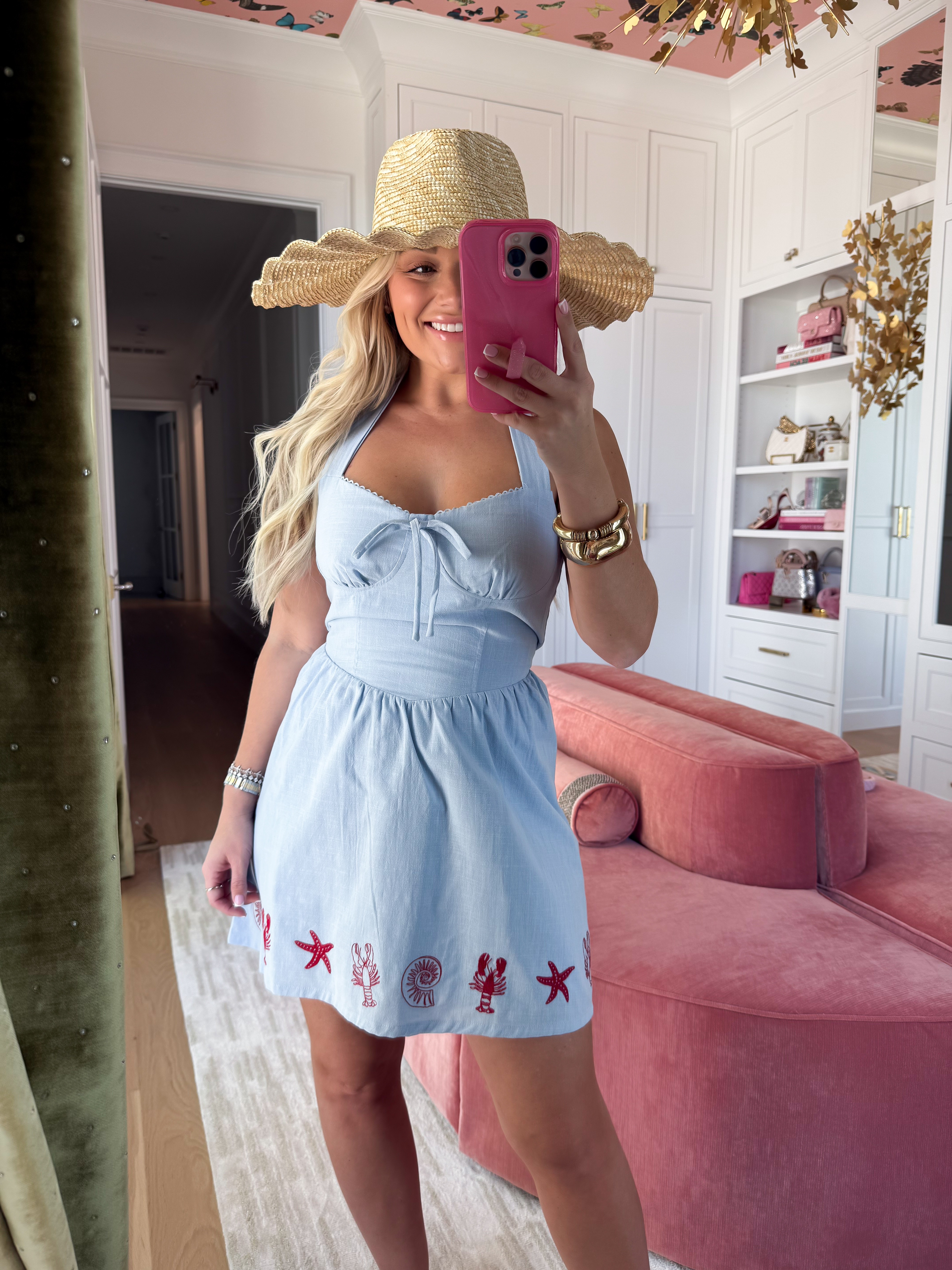 Perfect nautical dress for spring break  

#LTKgrwm #LTKootd