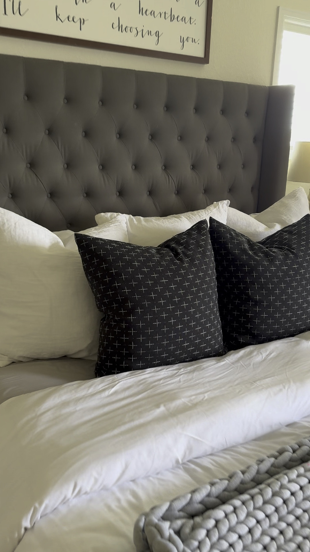 Bedroom accent pillows European size

#LTKFindsUnder50 #LTKOver40 #LTKHome