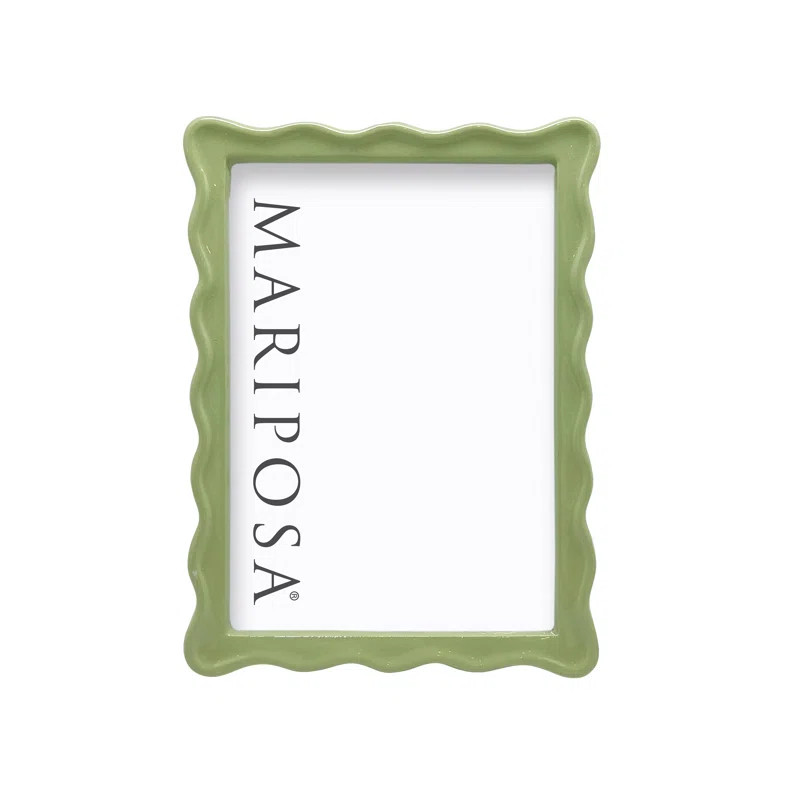 Wavy Metal Picture Frame | Birch Lane