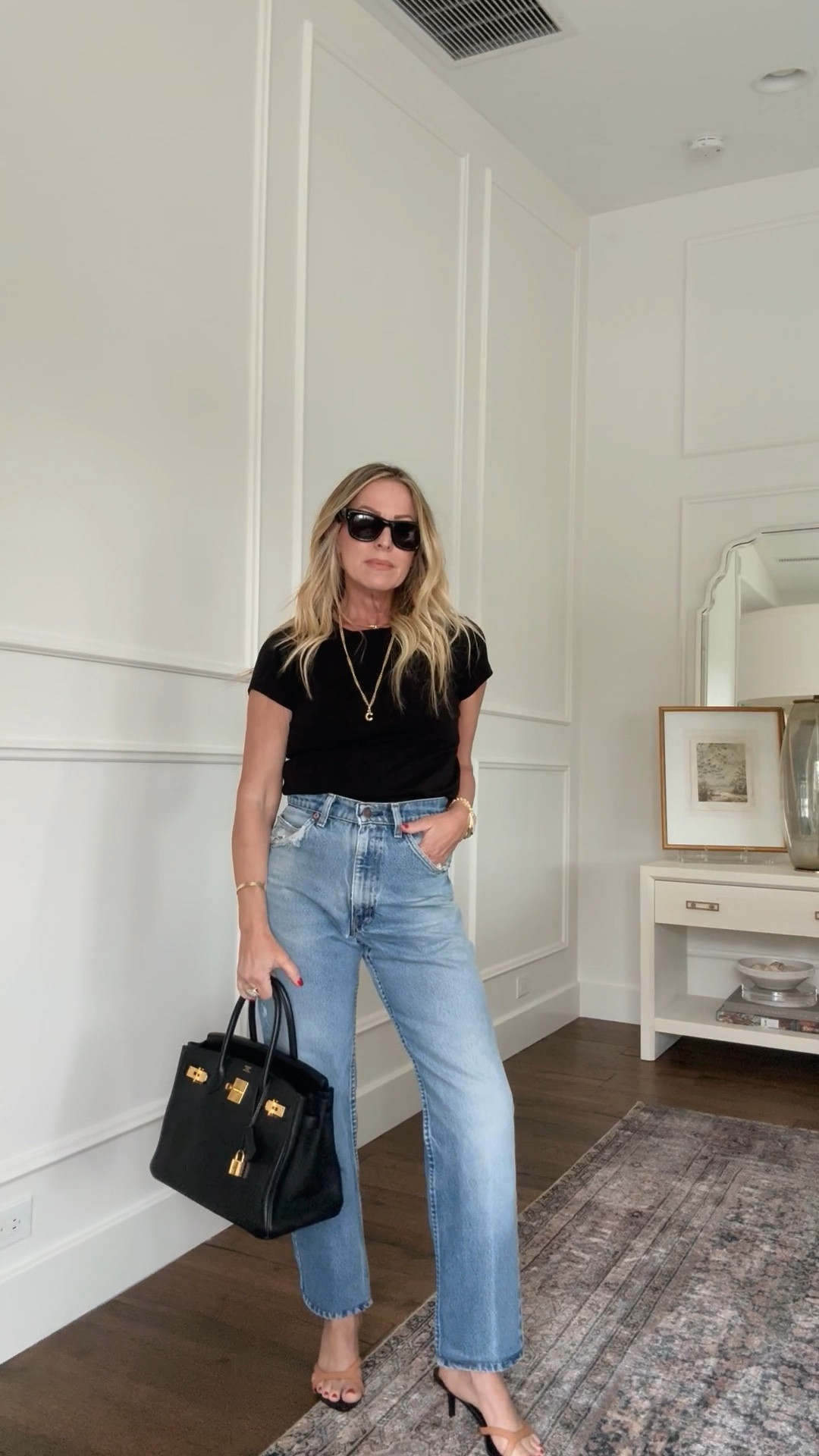 Date night look with friends. Size small in the top and shoes true to size. 

#LTKPetite #LTKStyleTip #LTKOver40