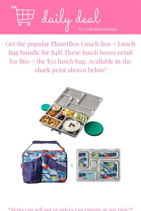 PlanetBox lunch box deal!

#LTKfamily #LTKBacktoSchool #LTKkids