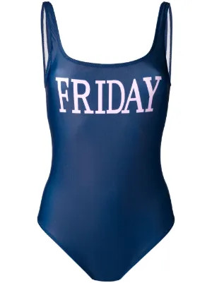 Alberta Ferretti - Friday Swimsuit - Women - Polyester/Spandex/Elasthanne - 40 | Farfetch FR