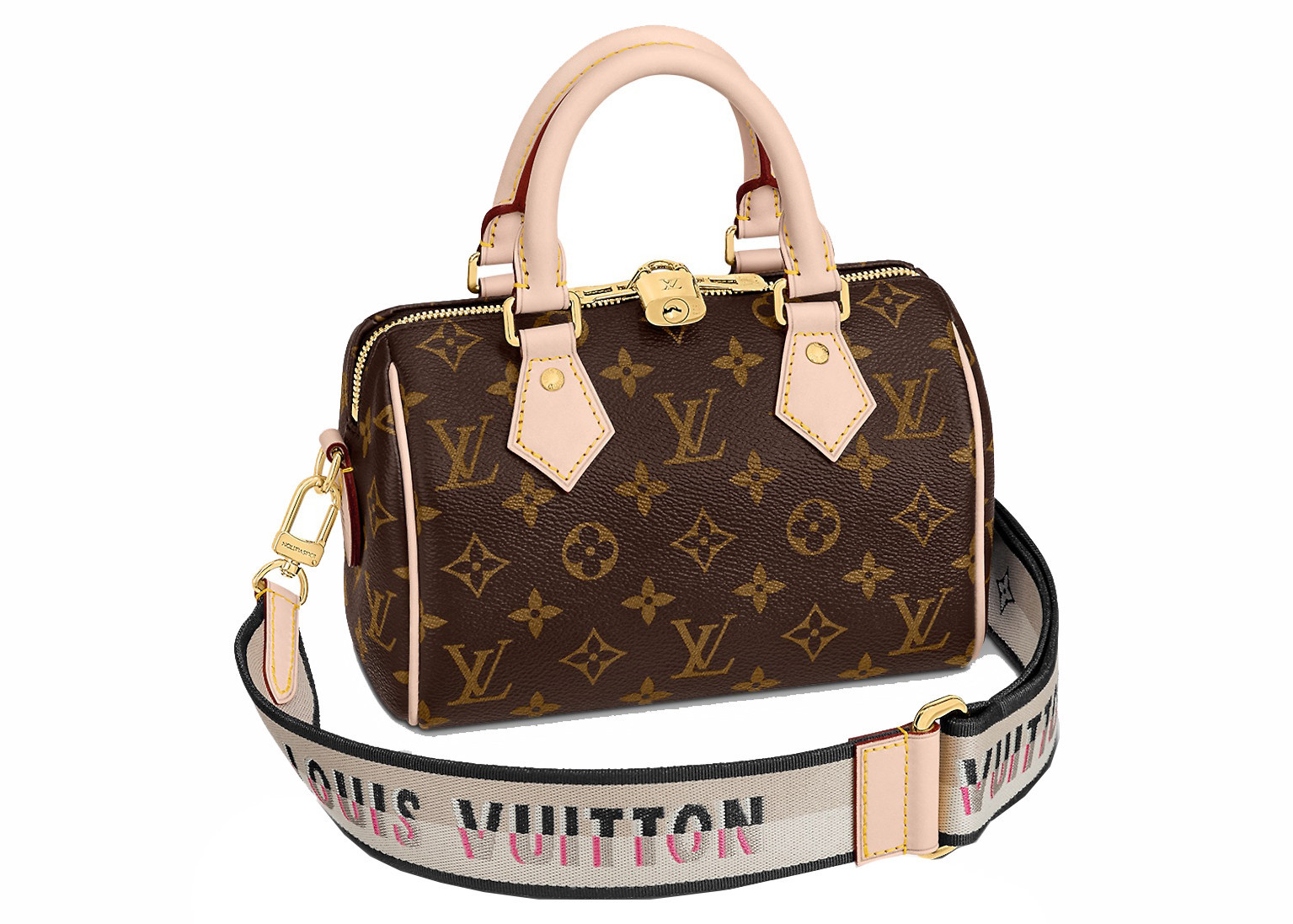 Women's Louis Vuitton Speedy Bandouliere 20 Monogram in Black | StockX