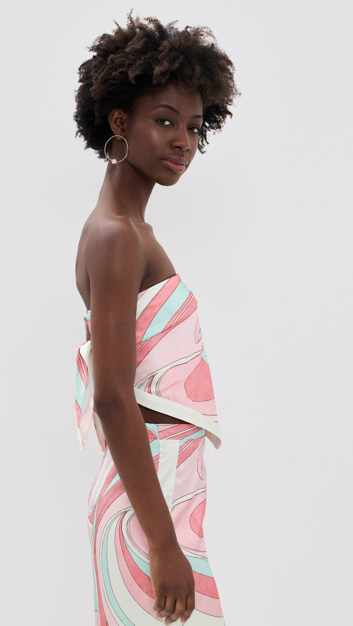Milani Satin Scarf Top | Shopbop