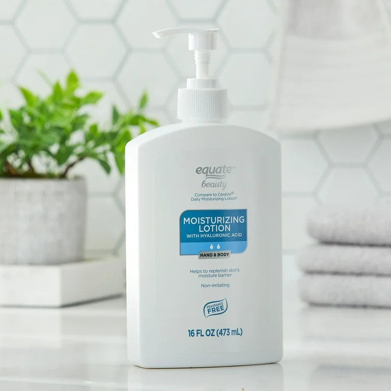 Equate Beauty Moisturizing Lotion with Hyaluronic Acid, 16 fl oz | Walmart (US)