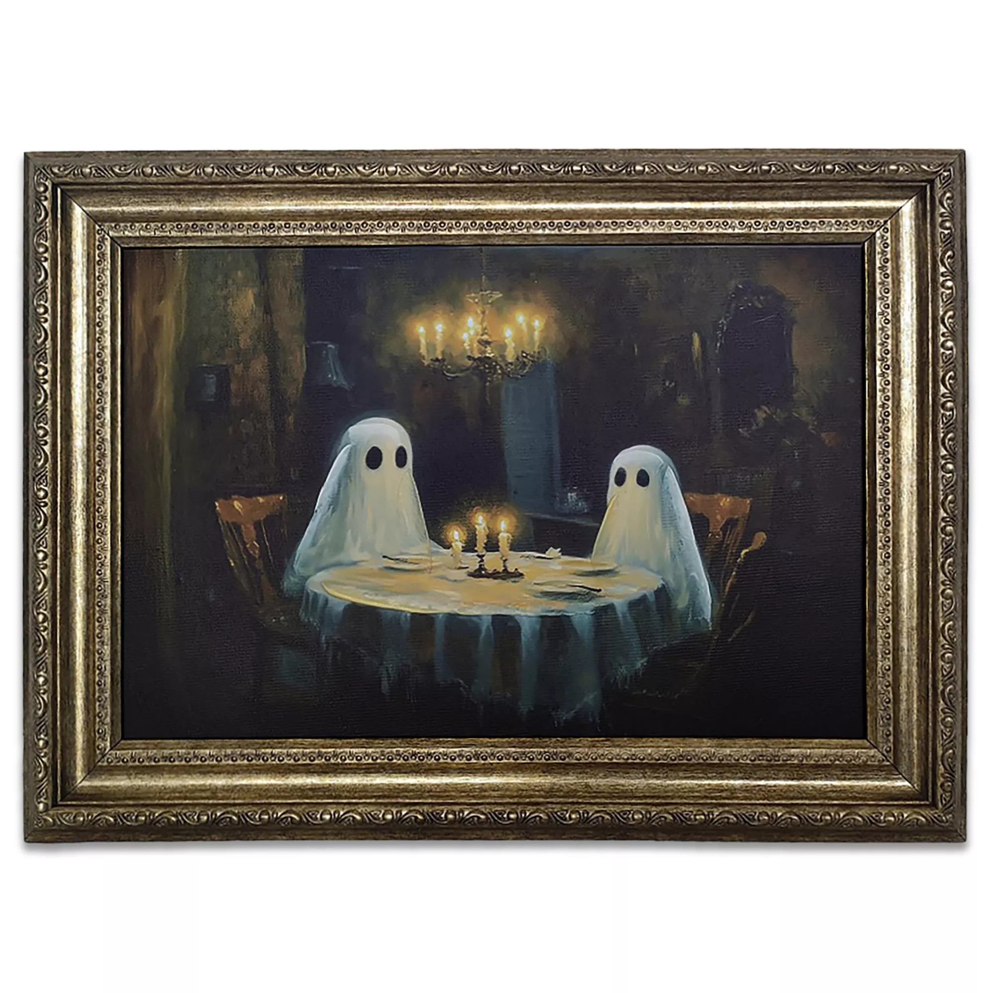 Ghost Pair Portrait Framed Canvas Wall Decor | Kohl's