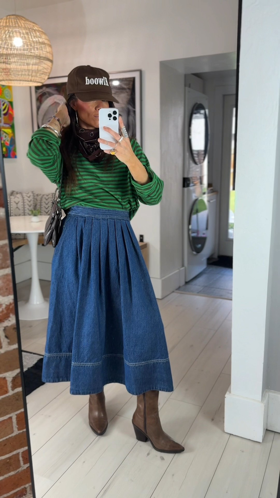 Transitional outfit combo. 💚💙

5’3, XS skirt, small in top

#LTKootd #LTKSeasonal #LTKPetite