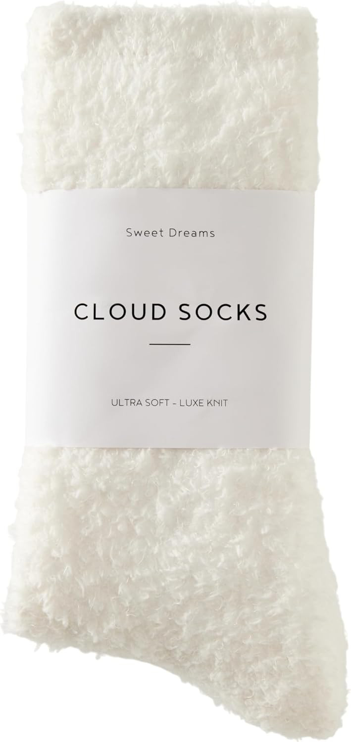 Sweet Dreams Calcetines tipo pantuflas de felpa para mujeres y hombres | Amazon (US)