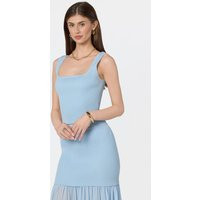 ASTR the Label | Halie Ribbed Knit Sweater Tank in Light blue |  Size M | ASTR The Label (US)