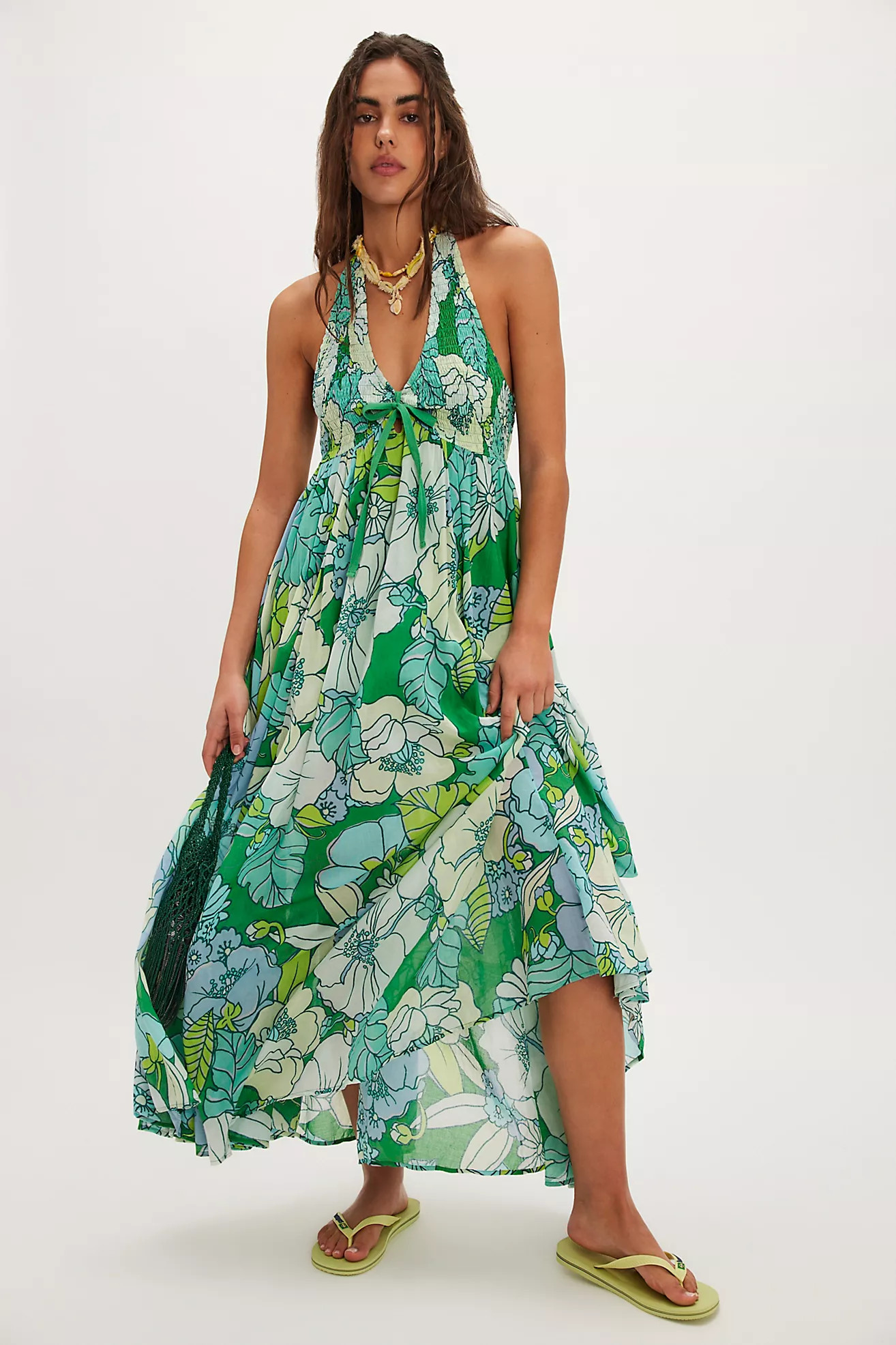 Bayside Florals Maxi Dress | Free People (Global - UK&FR Excluded)