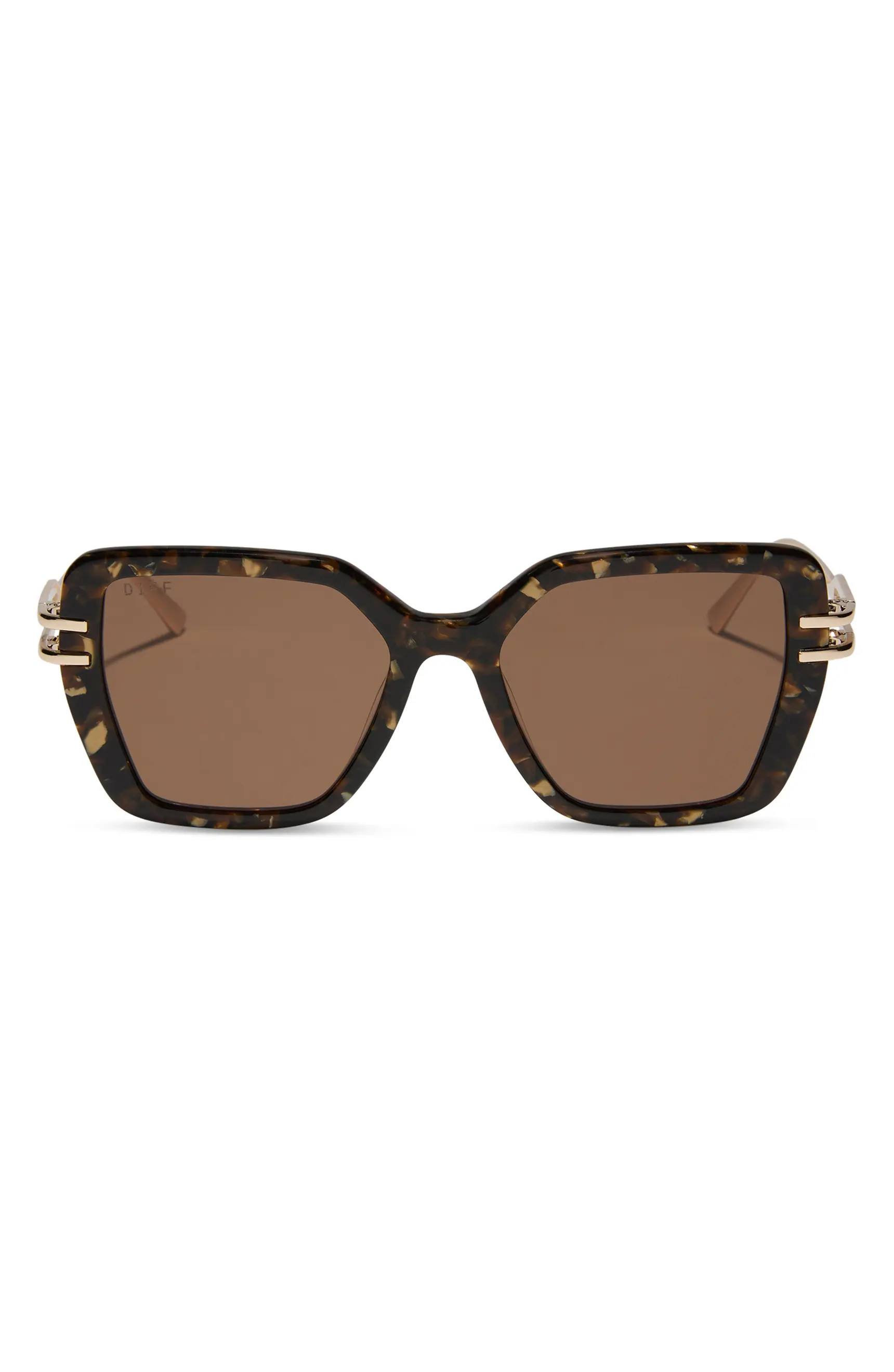 DIFF Dasha 50mm Square Sunglasses | Nordstrom | Nordstrom