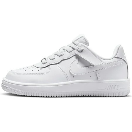 Nike Force 1 Low EasyOn Little Kids Shoes Color: White/White/White Size: 1Y | Walmart (US)
