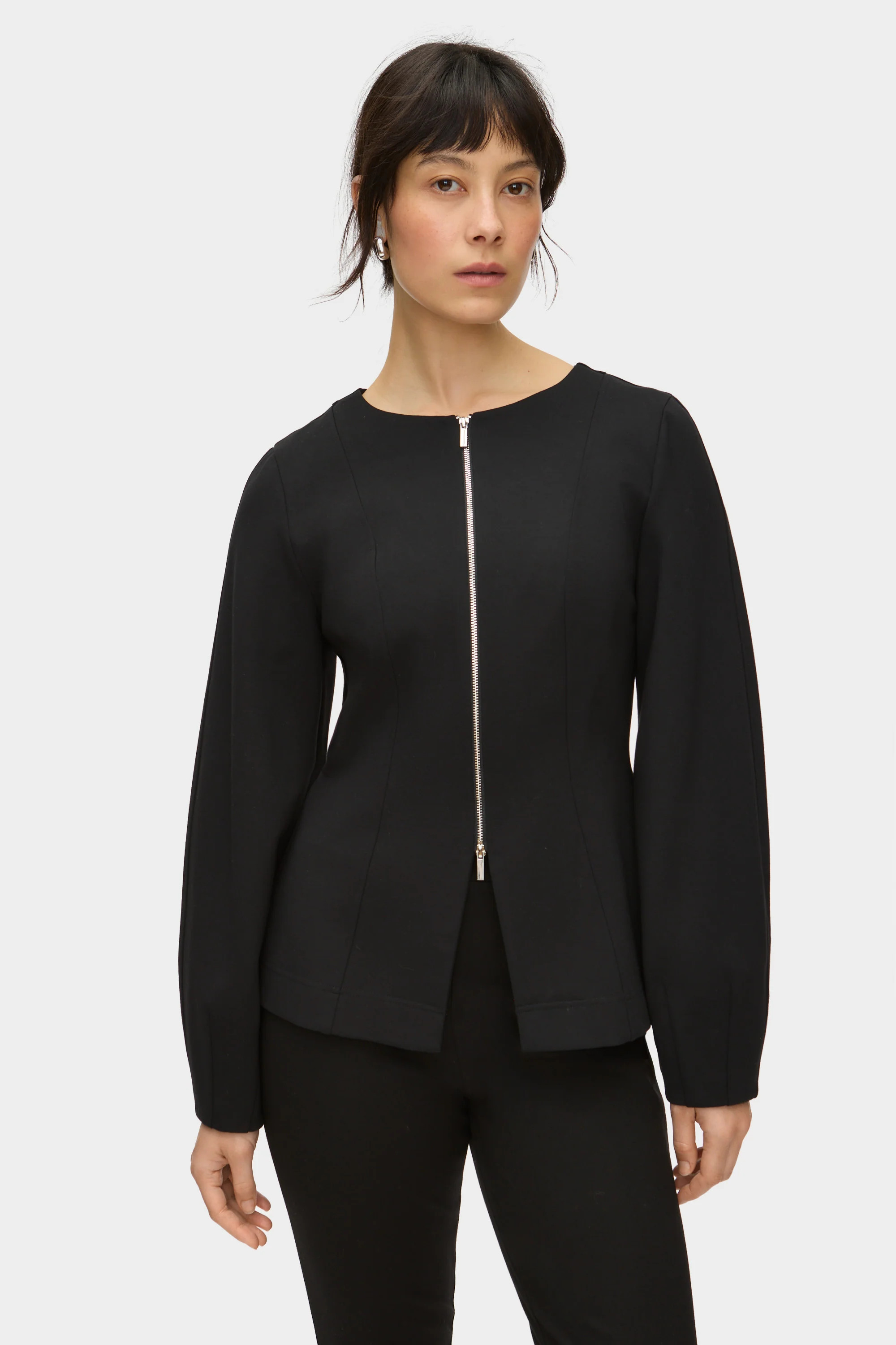 ALIGNE Ponte Waisted Blazer - Black | Scout | ALIGNE USA