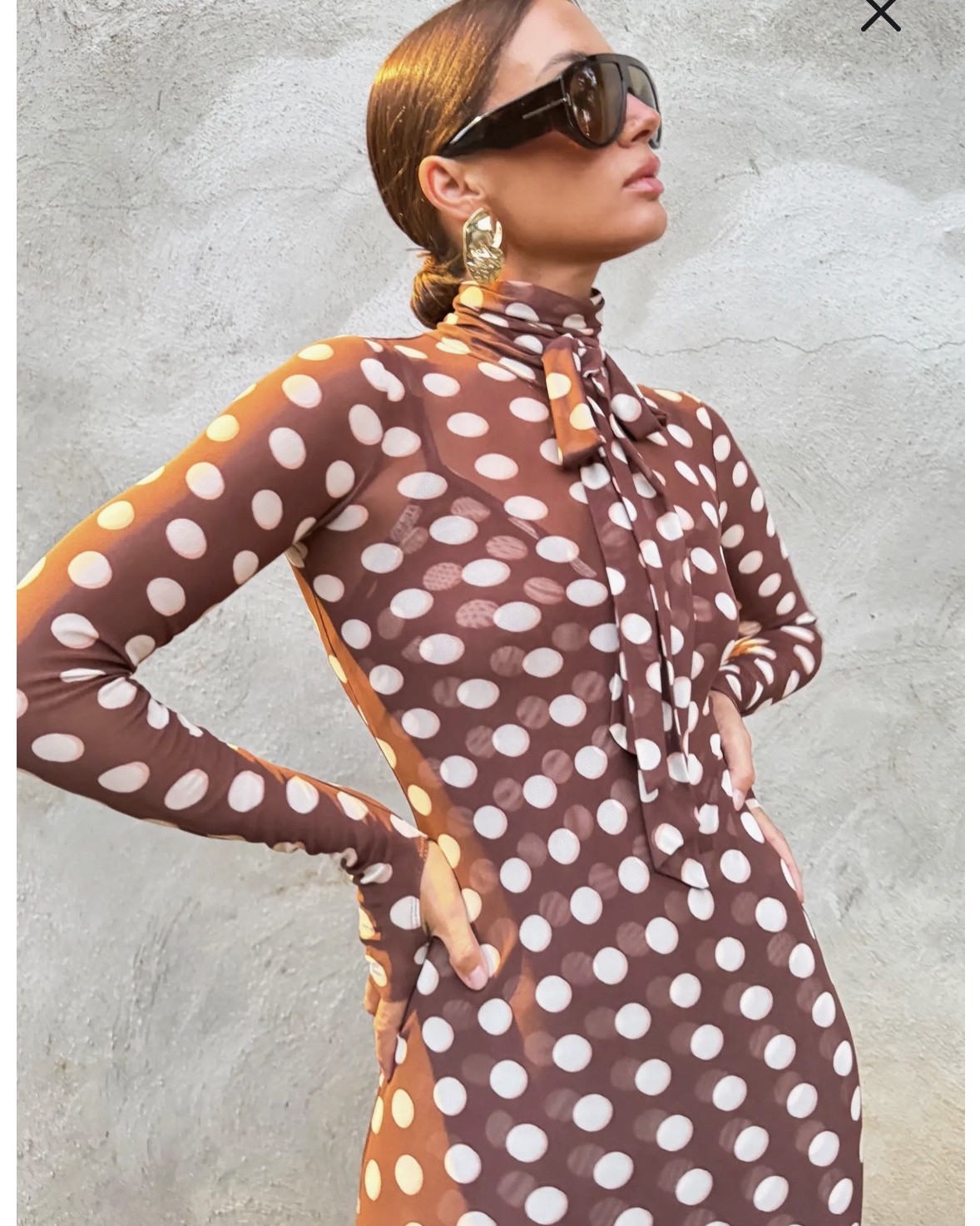 Long Sleeve 2 in one Polka Dot Mesh Dress


This form fitting mesh dress is absolutely gorgeous! 

It can be worn two ways so you literally have two dresses for one pice. 


Can be worn year round. It’s very comfortable and stylish

Comes in two colors  

#LTKWorkwear #LTKSaleAlert #LTKGiftGuide